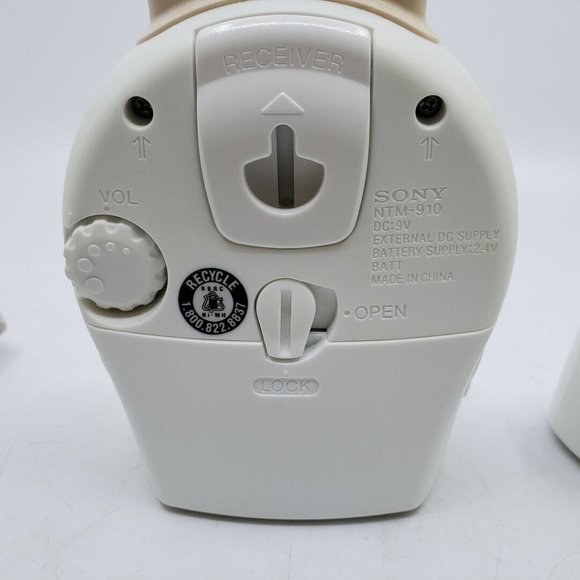 Sony BabyCall Rechargeable Nursery Baby Monitor Sound-Sensor NTM910 900MHz - Picture 3 of 6